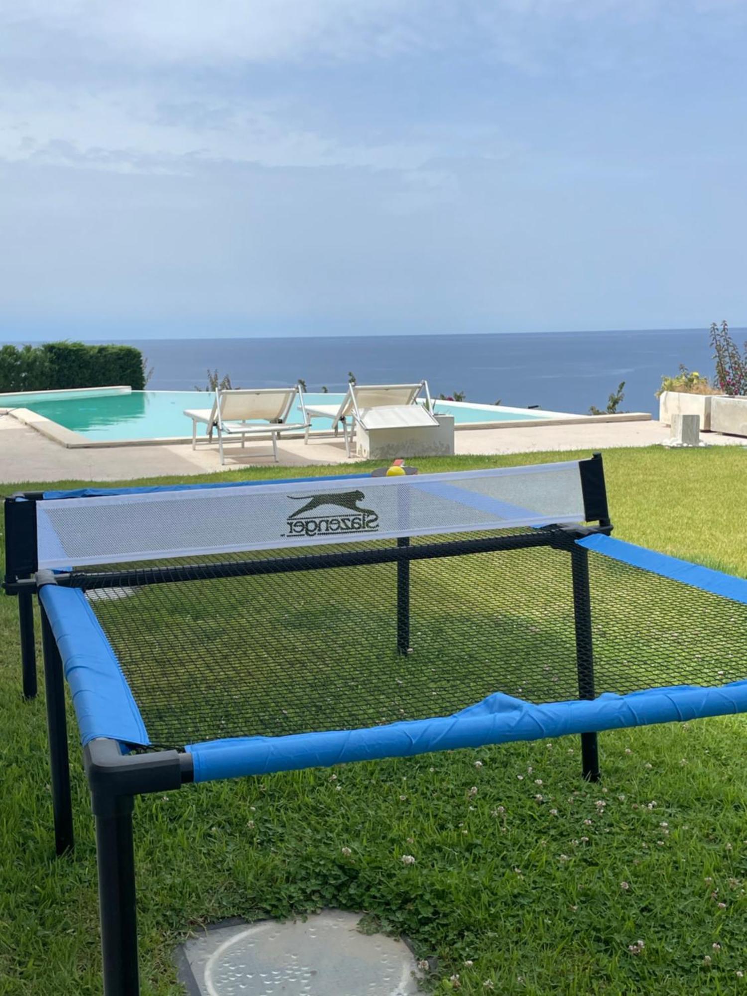 Luxury Villa Blue&Blanc Piscina A Sfioro Isola 디아망테 외부 사진